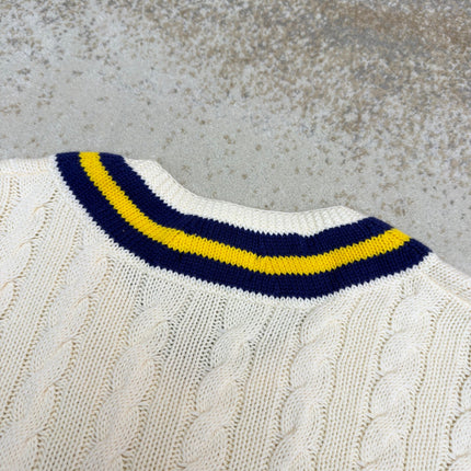 RALPH LAUREN 25S KNITTED TENNIS SWEATER 266