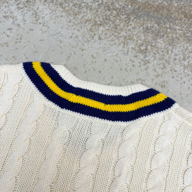 RALPH LAUREN 25S KNITTED TENNIS SWEATER 266