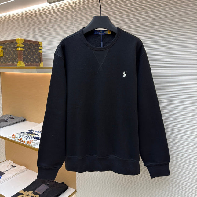 RALPH LAUREN 25S FLEECE SWEATSHIRT WITH EMBROIDERED LOGO 265