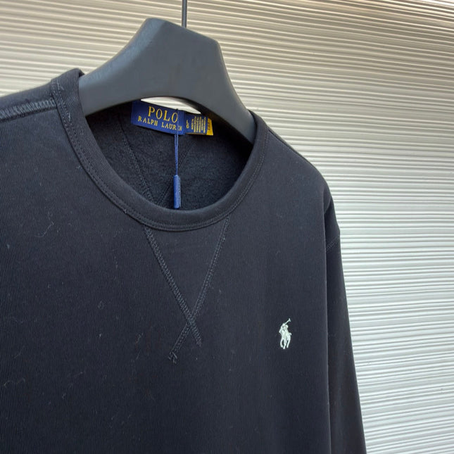 RALPH LAUREN 25S FLEECE SWEATSHIRT WITH EMBROIDERED LOGO 265