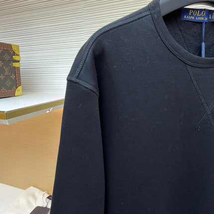 RALPH LAUREN 25S FLEECE SWEATSHIRT WITH EMBROIDERED LOGO 265