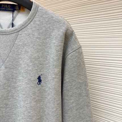 RALPH LAUREN 25S FLEECE SWEATSHIRT WITH EMBROIDERED LOGO 264