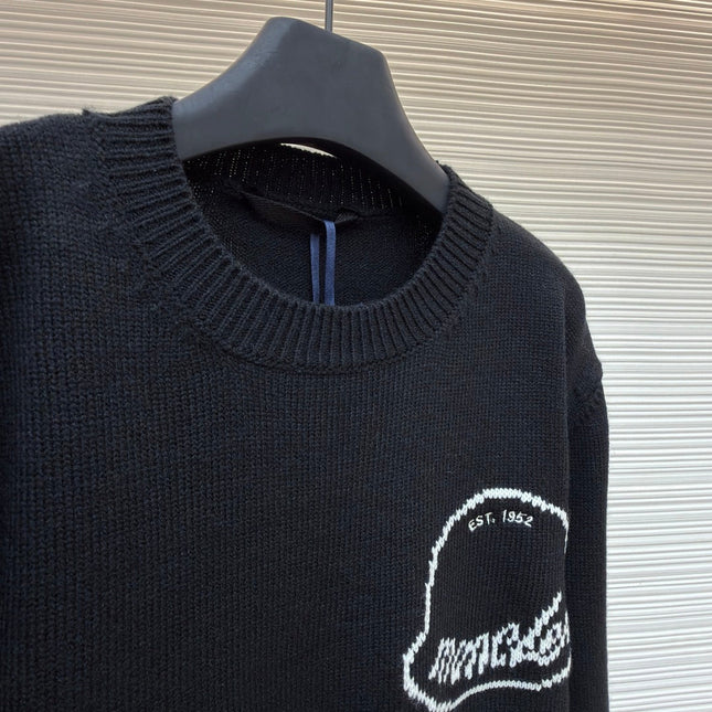MONCLER 25S LONG-SLEEVE CREW NECK SWEATER 235