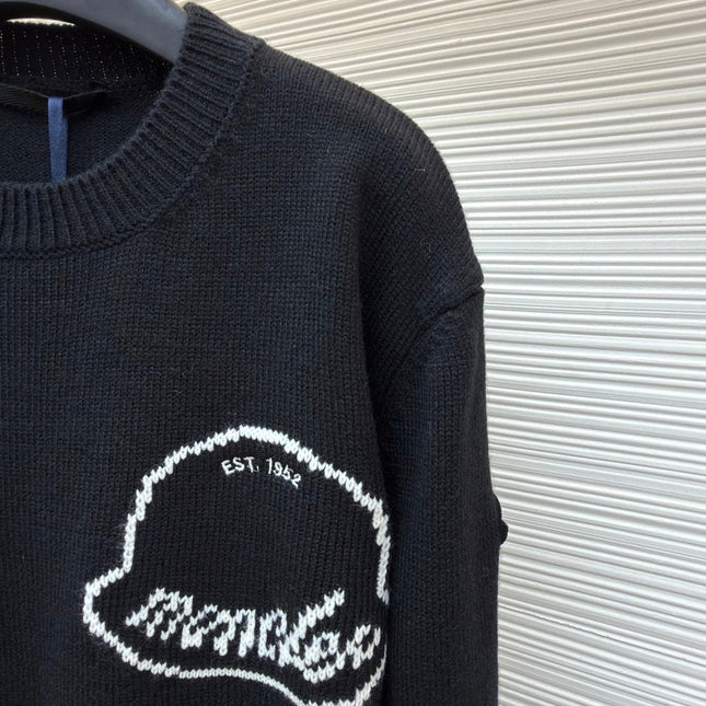 MONCLER 25S LONG-SLEEVE CREW NECK SWEATER 235