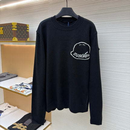MONCLER 25S LONG-SLEEVE CREW NECK SWEATER 235