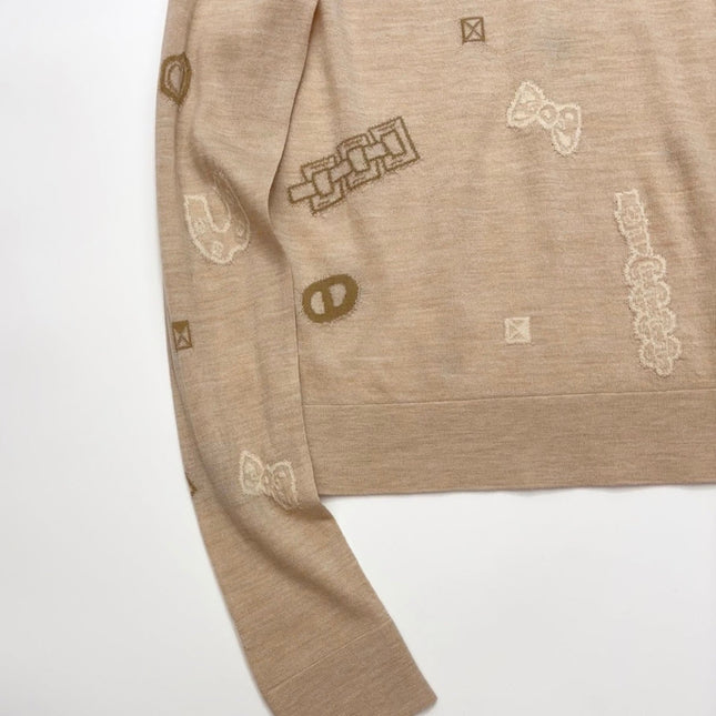 HERMES 25S WOOL-LINED SWEATER 186