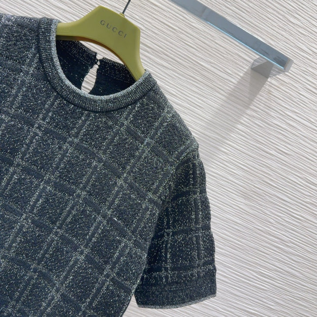 Gucci 2025 T-shirt Green Wool Viscose