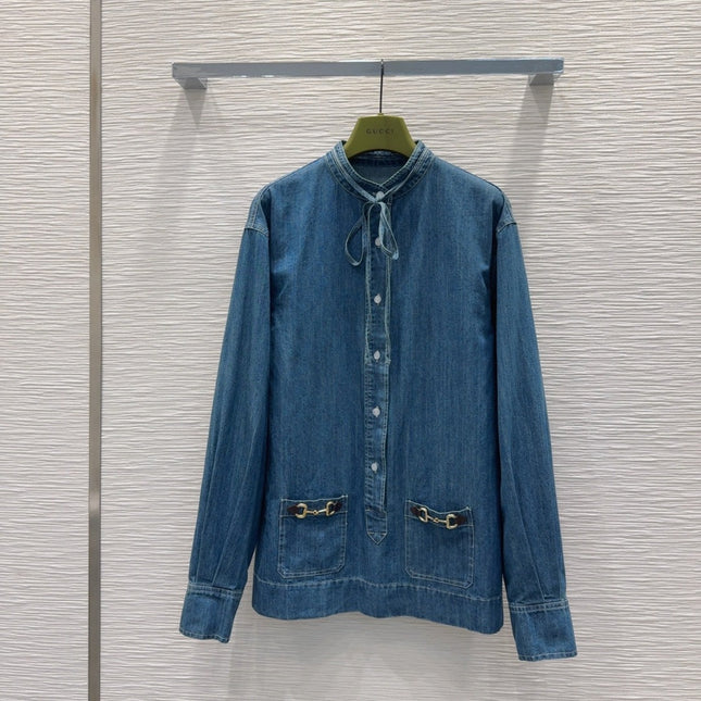 GUCCI SHIRT AND SHORTS SET STYLE 119