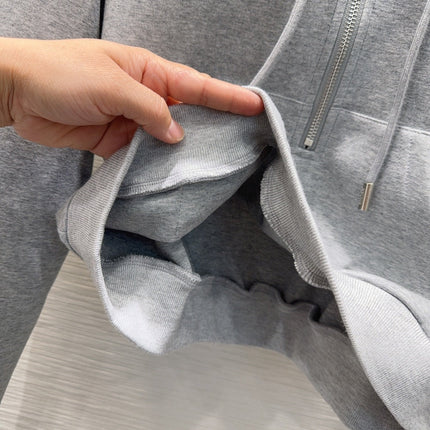 CELINE 25S WIDE-LEG PANTS HOODIE SET 0137