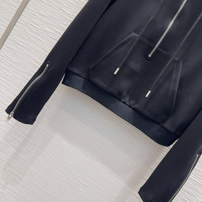 CELINE 25S WIDE-LEG PANTS HOODIE SET 0136