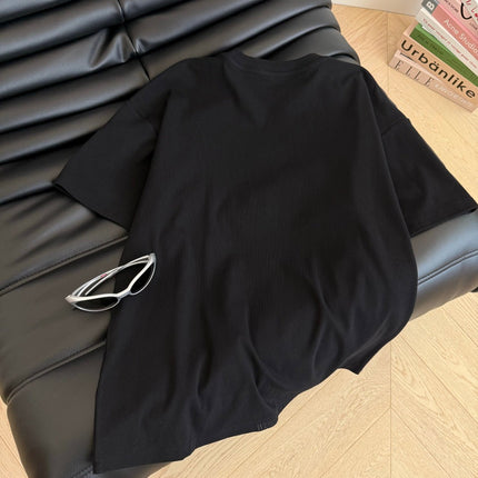 SHORT-SLEEVE TEE 25S WITH PEARL LETTERING 265703