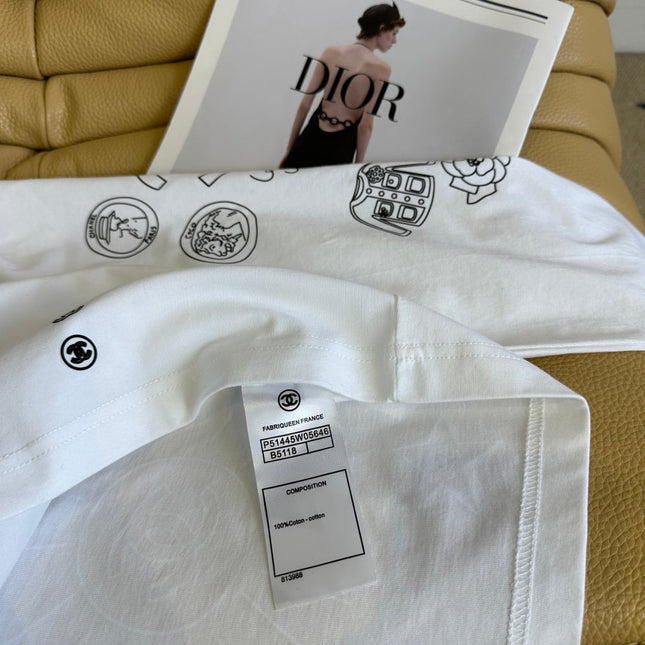 CHANEL 25S LONG-SLEEVE T-SHIRT STYLE 258