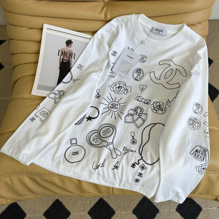 CHANEL 25S LONG-SLEEVE T-SHIRT STYLE 258