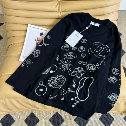 CHANEL 25S LONG-SLEEVE T-SHIRT STYLE 258