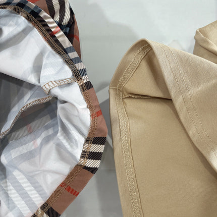 COTTON PLAID SHORT SET WITH BBR 265961