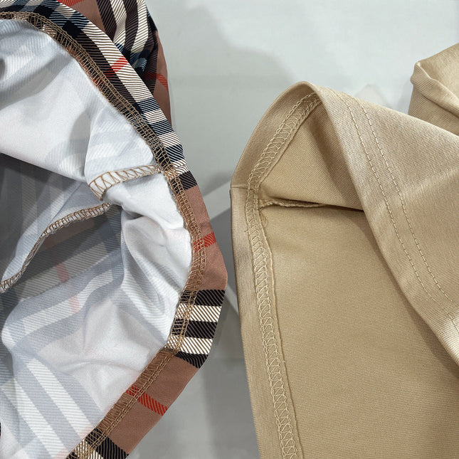 COTTON PLAID SHORT SET WITH BBR 265961