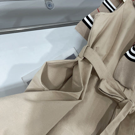 SLEEVELESS DRESS WITH SCARF 265951