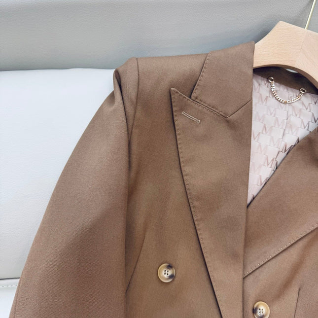 MAX MARA 25S SET VEST BLAZER 014