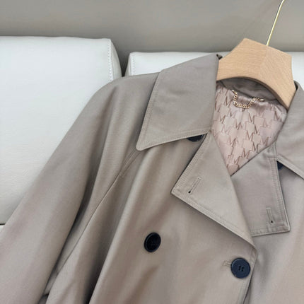 MAX MARA 25S DOUBLE-BREASTED LONG COAT 016