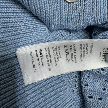 CELINE 25S POLO NECK CARDIGAN 264101