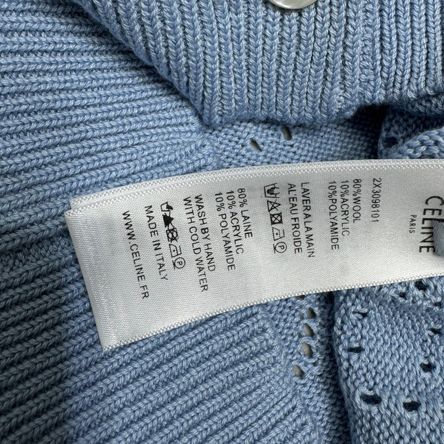 CELINE 25S POLO NECK CARDIGAN 264101