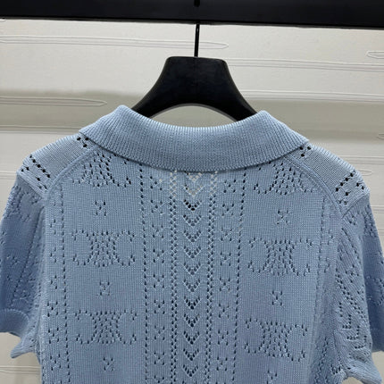 CELINE 25S POLO NECK CARDIGAN 264101