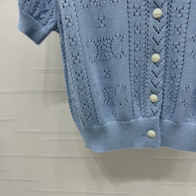 CELINE 25S POLO NECK CARDIGAN 264101