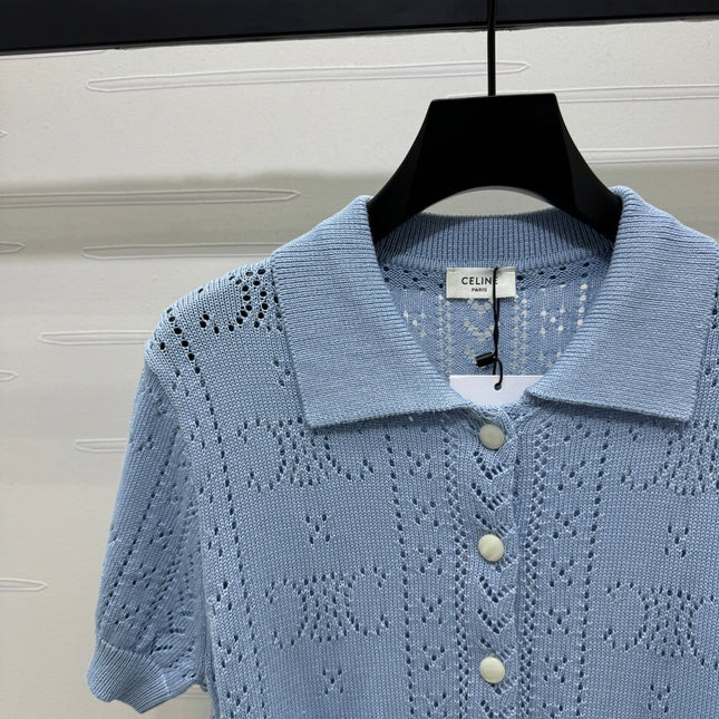CELINE 25S POLO NECK CARDIGAN 264101
