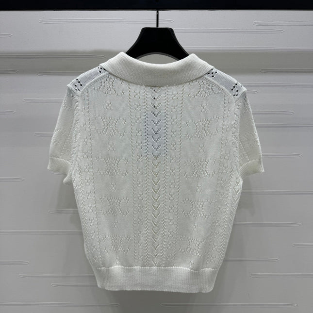 CELINE 25S POLO NECK CARDIGAN 264100