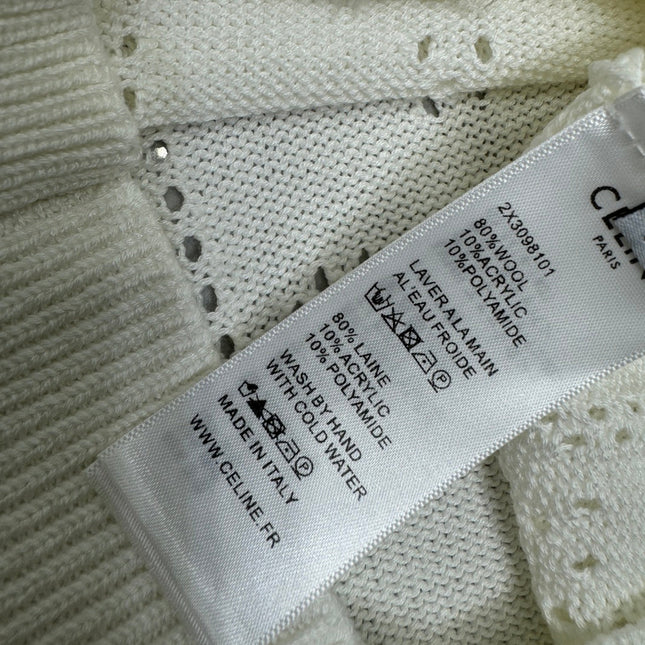 CELINE 25S POLO NECK CARDIGAN 264100