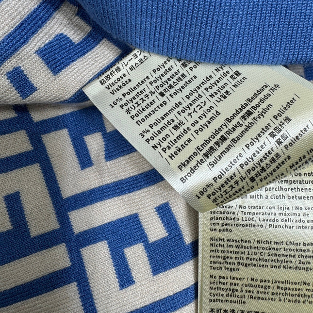 FEND 25S FLORAL LOGO KNITTED CAMISOLE 264227