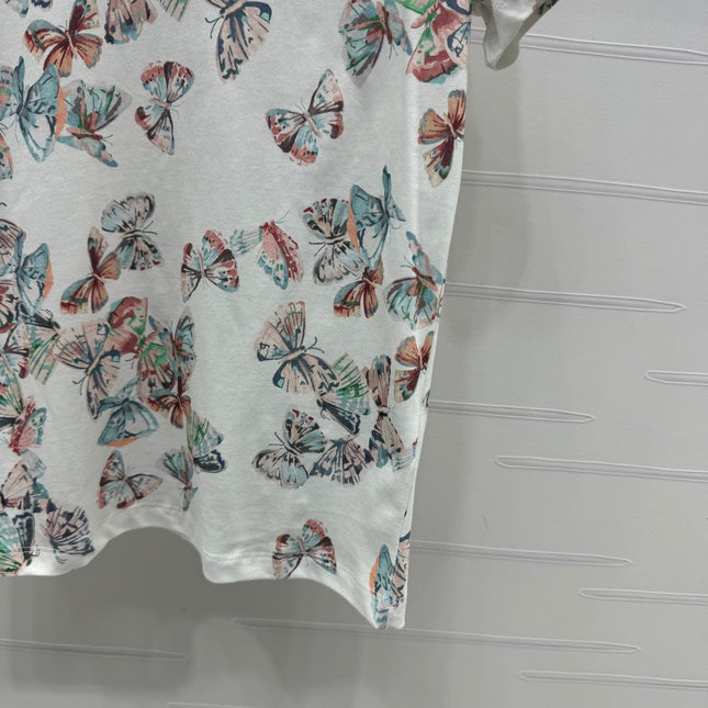 Dior 25C T-Shirt Papillon multicolore Pattern 228799
