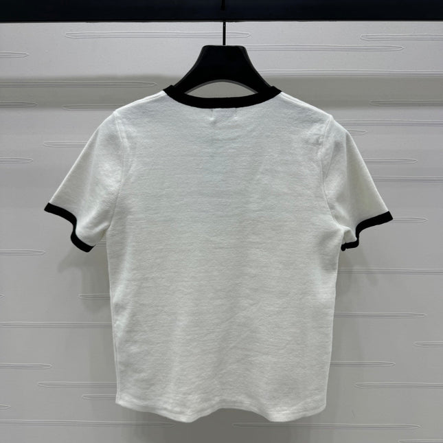 CELINE SHORT SLEEVE SWEATER 269457