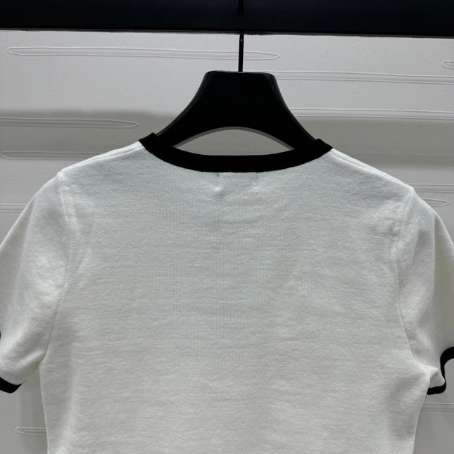 CELINE SHORT SLEEVE SWEATER 269457