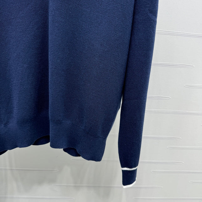 GUCCI V-NECK LONG-SLEEVE KNIT SWEATER 274823