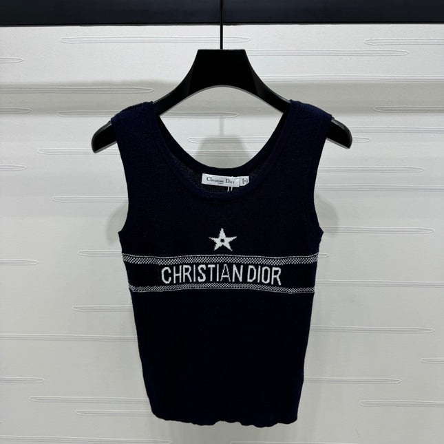 Dior 25 Tank Top Wool with Cachemire 233442
