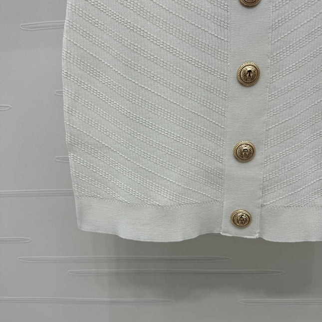 BALMAIN 25S IMPORTED KNITTED DRESS 264246