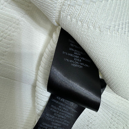 BALMAIN 25S KNITTED ROUND NECK LONG SLEEVE CARDIGAN 264243