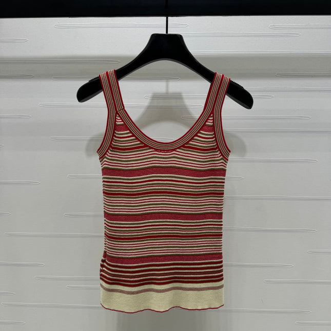 Fendi 25 Striped Top Silk
