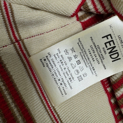 Fendi 25 Striped Top Silk