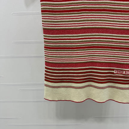 Fendi 25 Striped Top Silk