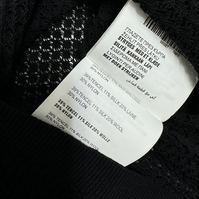 MIU 25S SHORT SLEEVE ROUND NECK CARDIGAN 264269