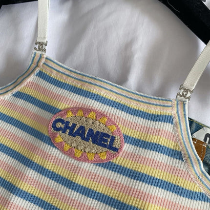 CHANEL KNIT CAMISOLE TOP 256898