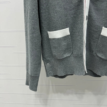 THOM 25S V-NECK KNIT CARDIGAN 264210