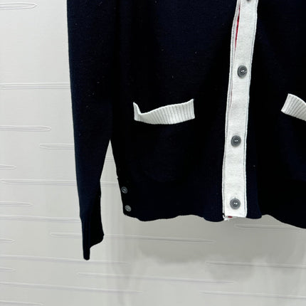 THOM 25S V-NECK KNIT CARDIGAN 264212