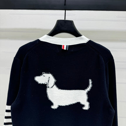 THOM 25S V-NECK KNIT CARDIGAN 264212