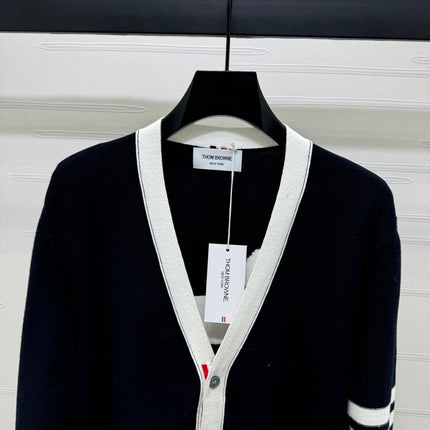 THOM 25S V-NECK KNIT CARDIGAN 264212