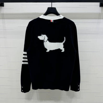 THOM 25S V-NECK KNIT CARDIGAN 264212