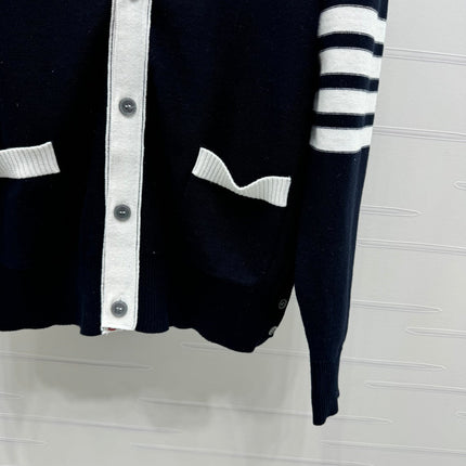 THOM 25S V-NECK KNIT CARDIGAN 264212