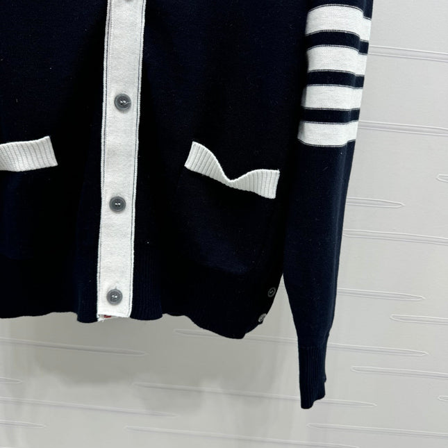 THOM 25S V-NECK KNIT CARDIGAN 264212